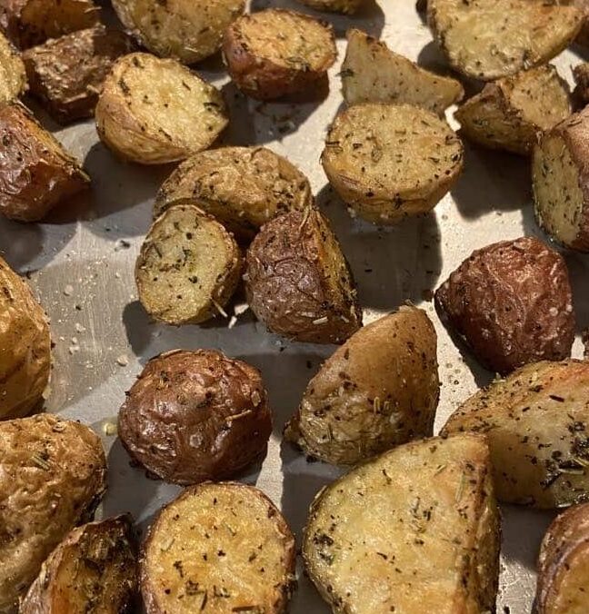 Crispy Roasted Baby Potatoes | Quick and Delicious