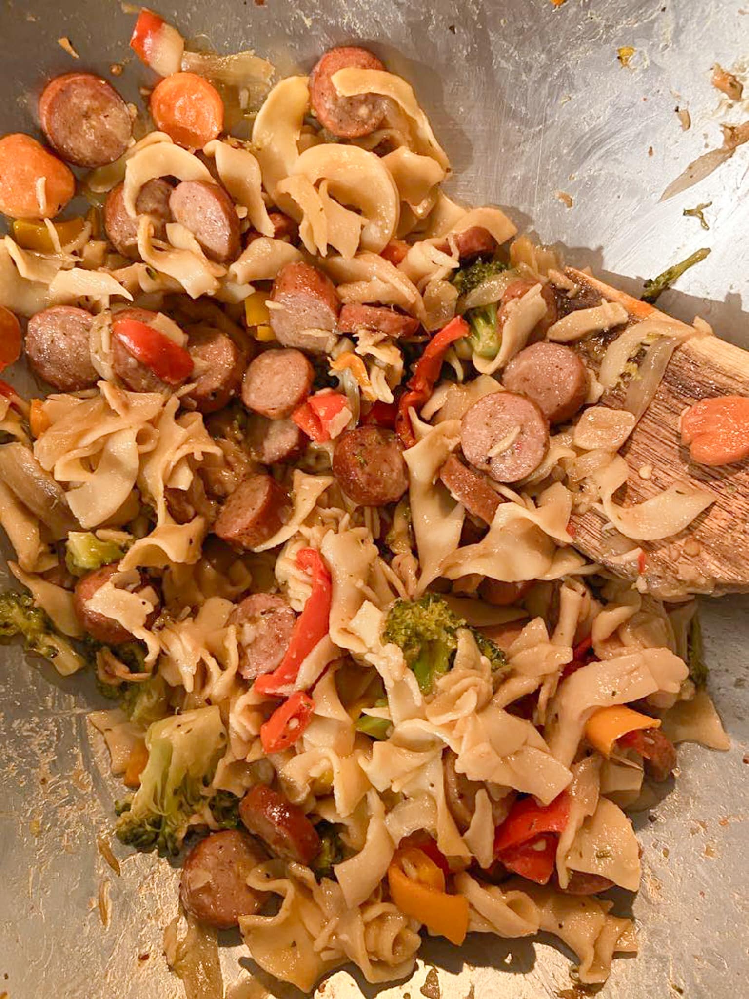 BEST Vegetable Stir Fry (with Andouille Sausage)