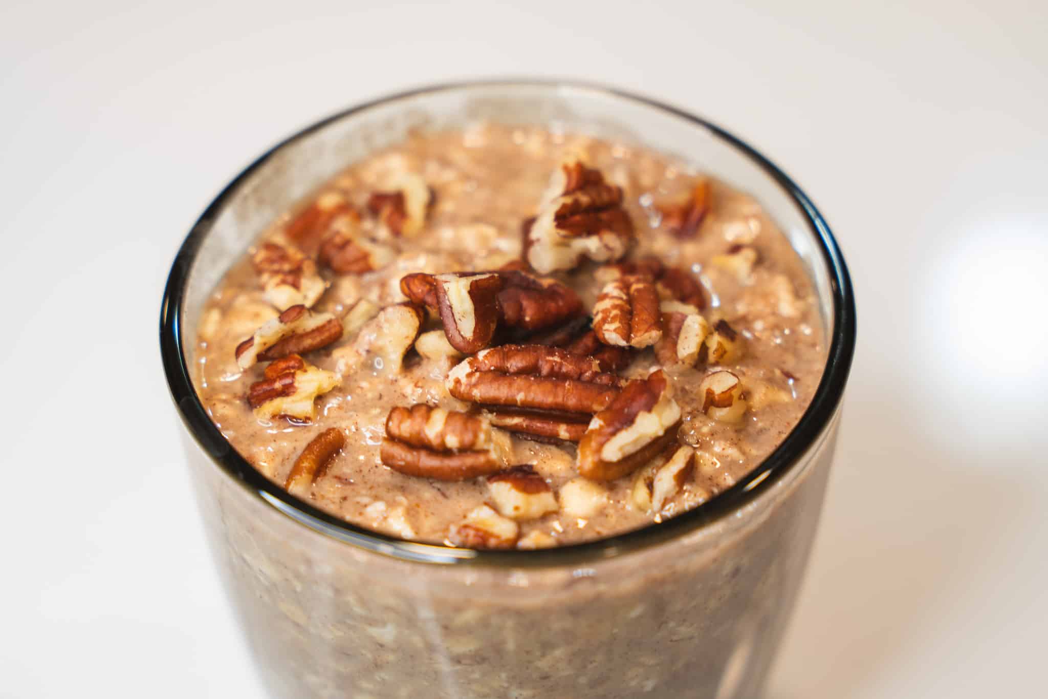 Easy Banana Bread Overnight Oats