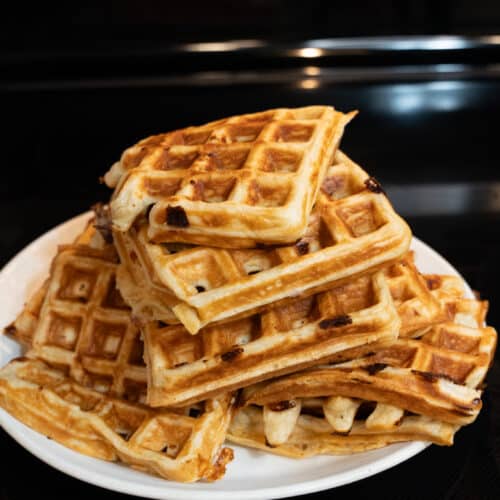 cottage cheese discard waffles