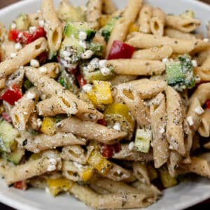 cottage cheese pasta salad