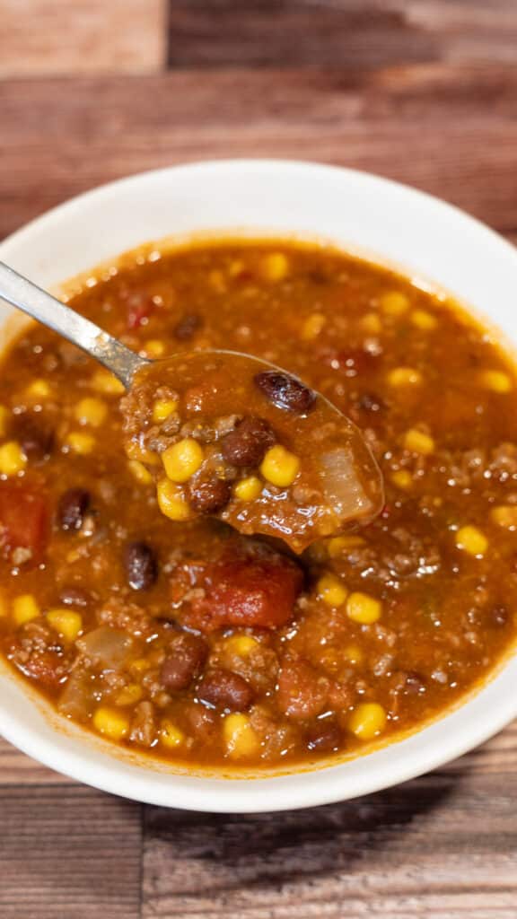 Crockpot Taco Soup