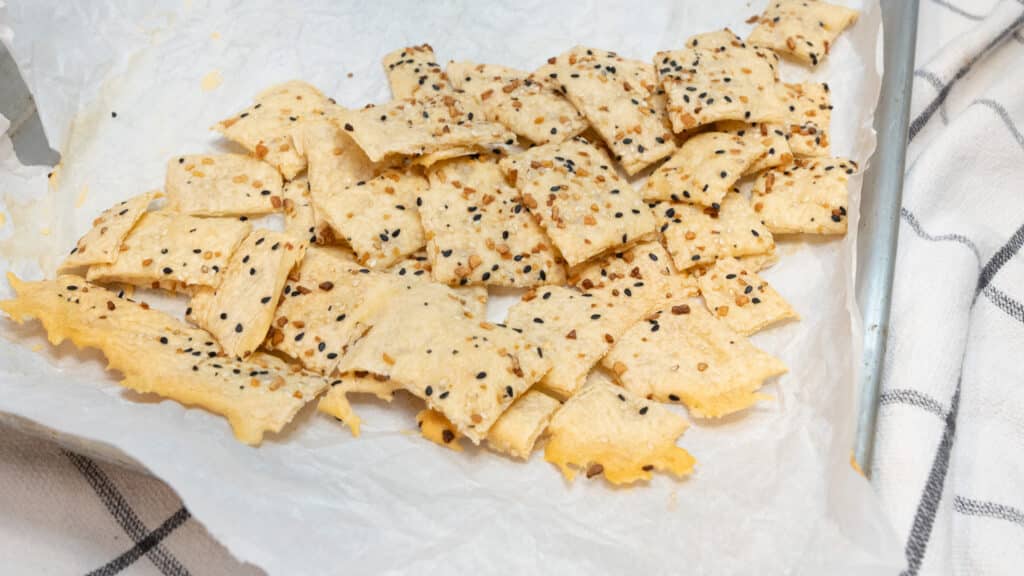 sourdough discard crackers