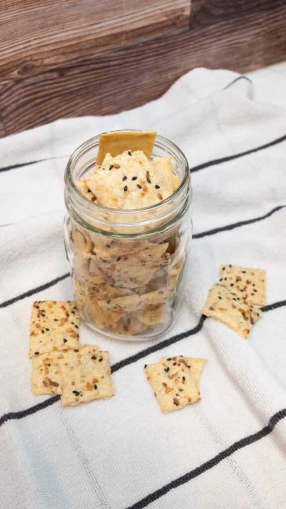 sourdough discard crackers