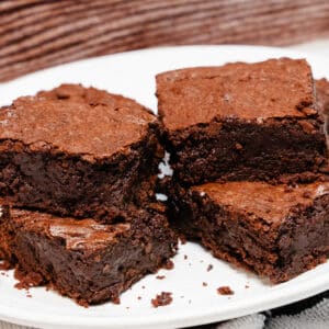 Fudgy Chocolate Sourdough Brownies