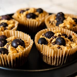 Chocolate Chip Greek Yogurt Oatmeal Muffins