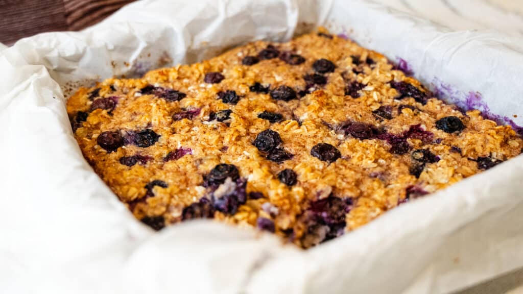 blueberry baked oatmeal