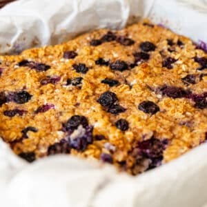blueberry baked oatmeal