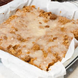 pumpkin spice coffee cake
