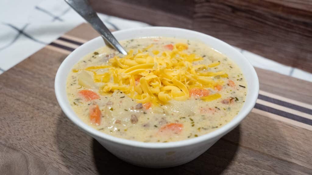 cheeseburger soup
