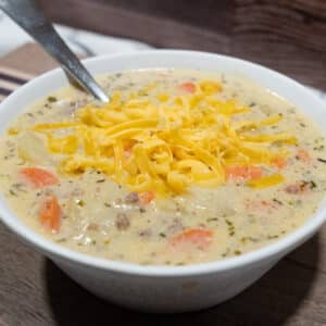cheeseburger soup
